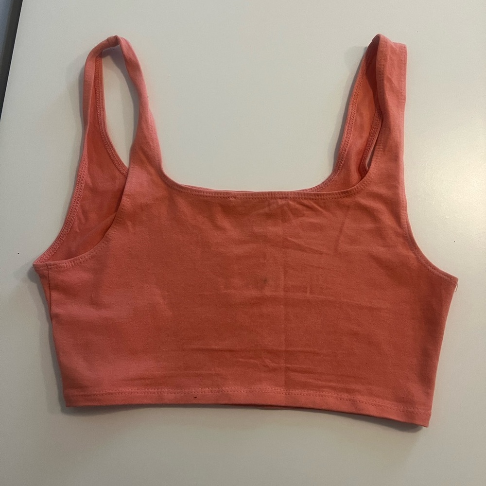 PEACHED crop top